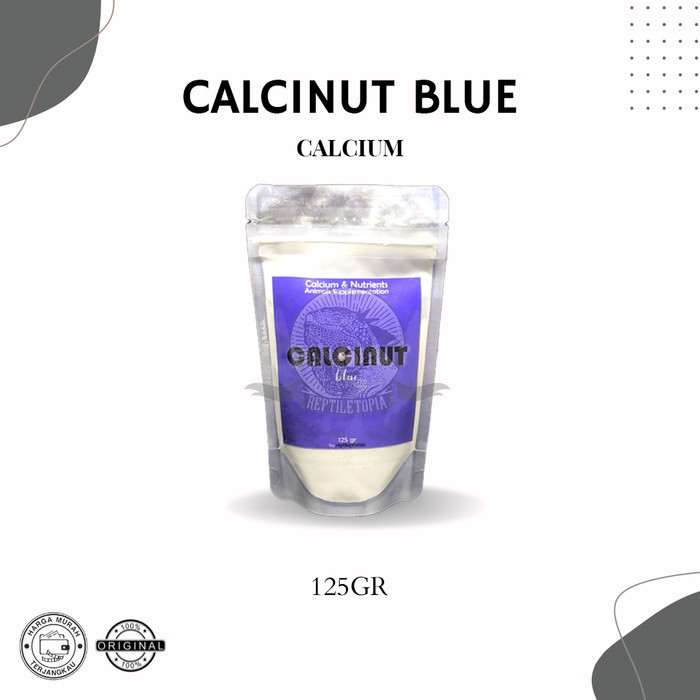 Jual Calcinut Blue 125gr / Calcium Reptile / Calcium Hewan - Kalsium ...