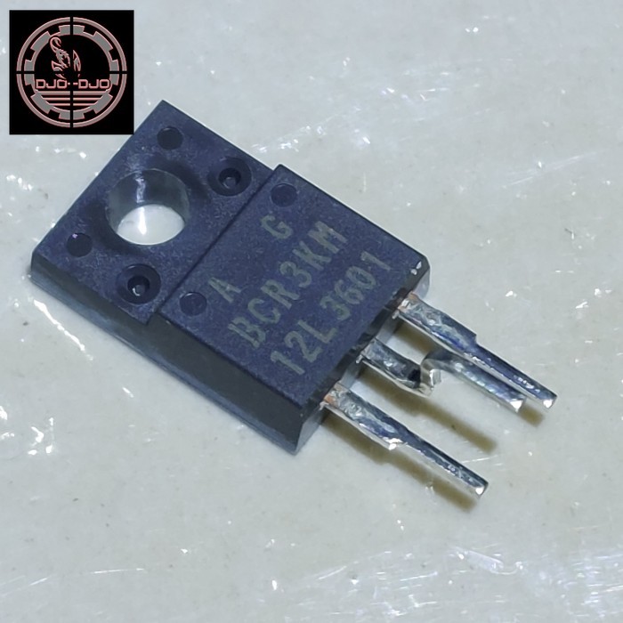 Jual BCR3KM 12L 12 To-220f BCR3KM12L BCR 3KM Triac 3A 600V Triacs ...