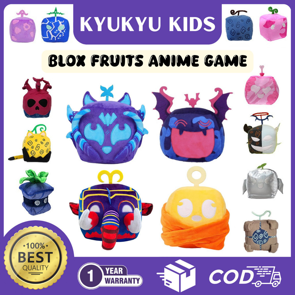 Jual XZ45RA Kyukyu Kids [GARANSI 1 TAHUN] Blox Fruits Anime Game Plush ...