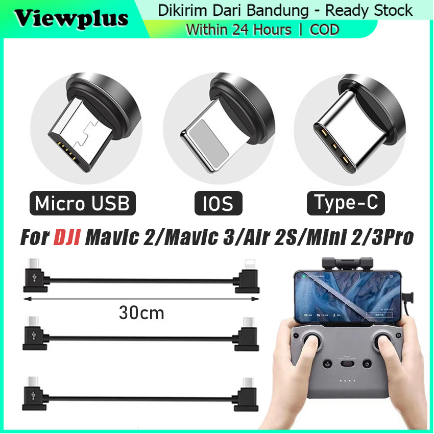 Jual Kabel OTG Micro Usb, Type C fits For Dji Mavic Air2 3Pro, Dji
