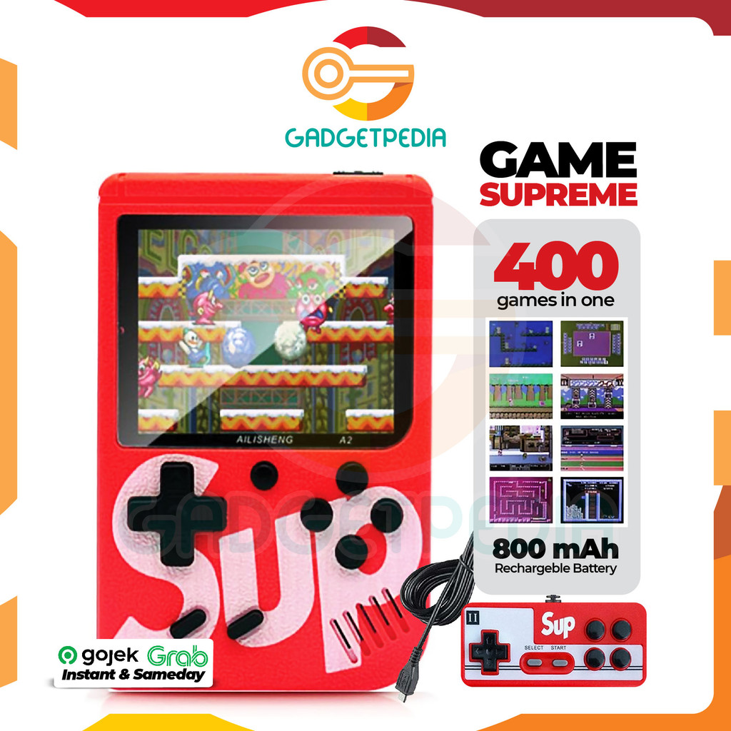 Jual Gameboy Gamebox Supreme Gamebot Gimbot Nintendo 400 in 1 ...