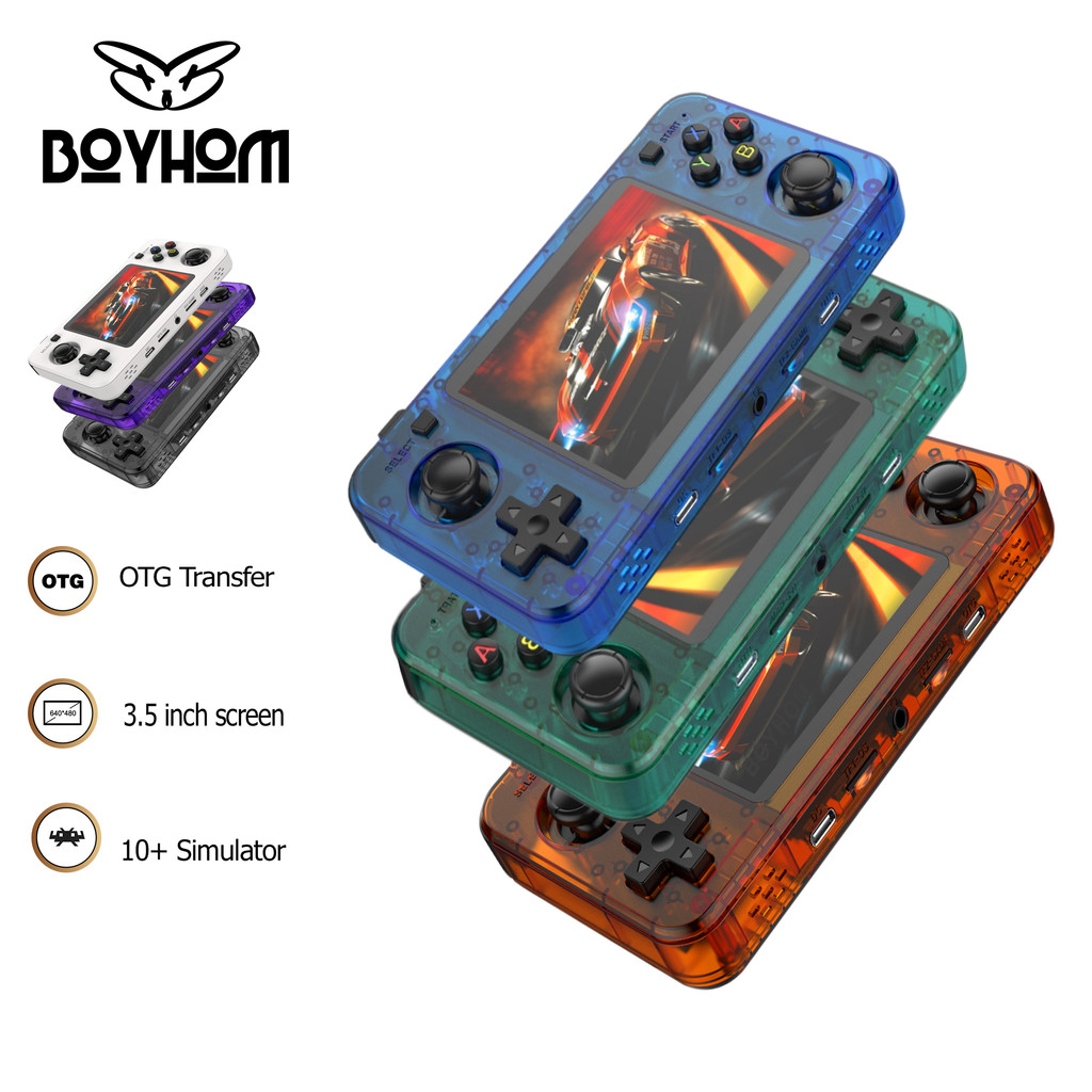 Jual 128G 20000 +Games R36H Retro Handheld Game Console, Horizontal ...
