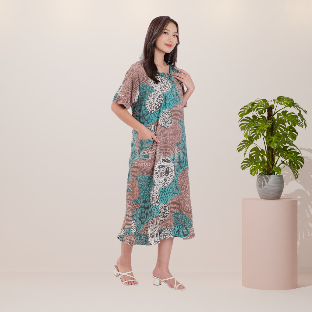 Daster Batik Rayon Karet Surya Teja Dss- 5