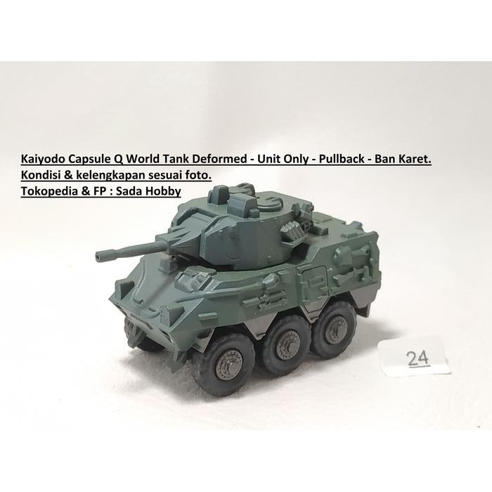 Jual AD99 Kaiyodo Capsule Q Type 87 Japan JGSDF RCV Pullback Unit Only ...
