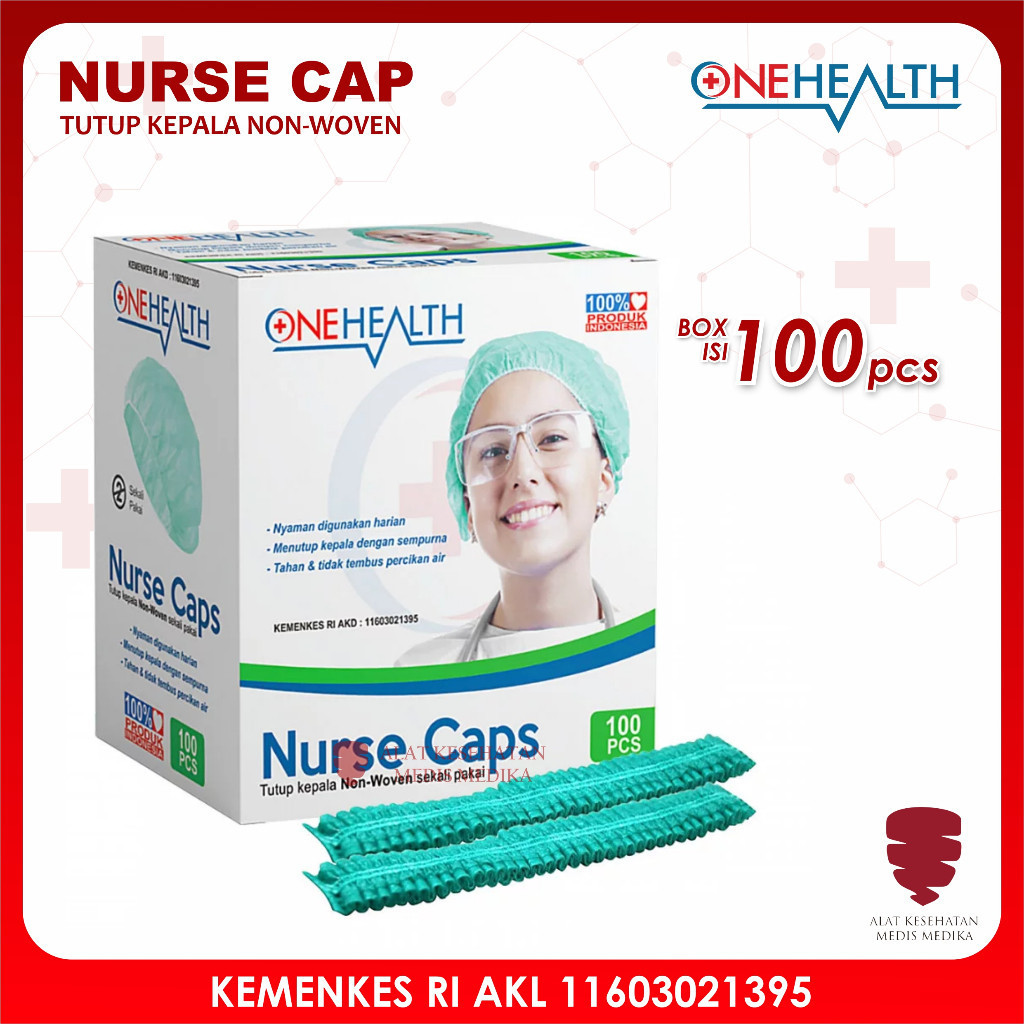 Jual Nurse Cap Tutup Topi Perawat Dokter Rumah Sakit NurseCap Tutup ...