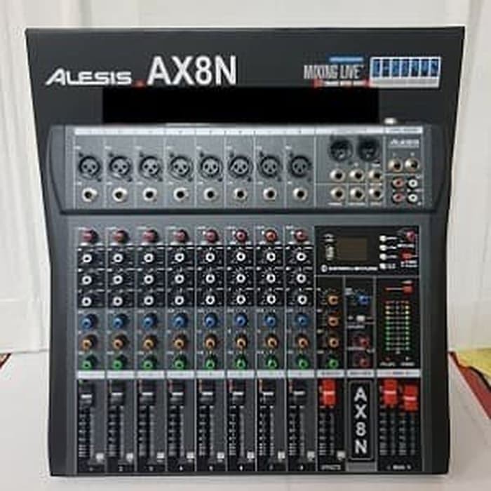Jual [TOP QUALITY BISA COD] MIXER ALESIS AX8N ORIGINAL 8 CHANNEL ...