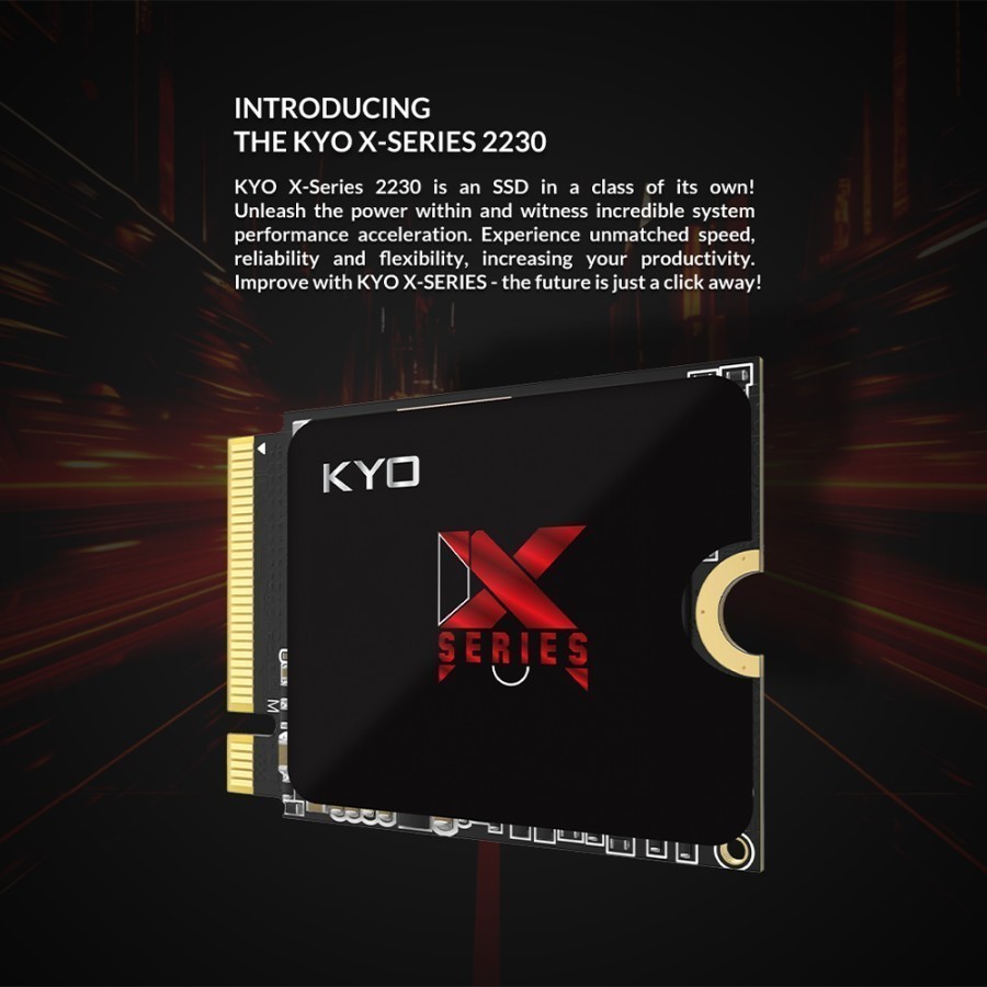 Jual KYO x30 2230 PCIe 3.0 X-SERIES 128GB / 256GB / 512GB / 1TB / 2TB ...