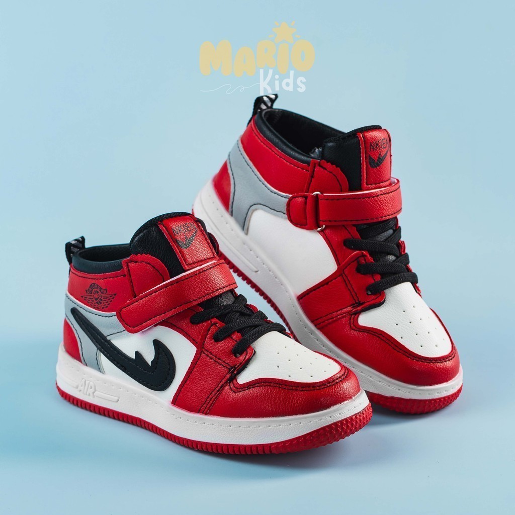 Jual [MARIO KIDS] Sepatu Sneakers Anak KIKE Semi High Cut