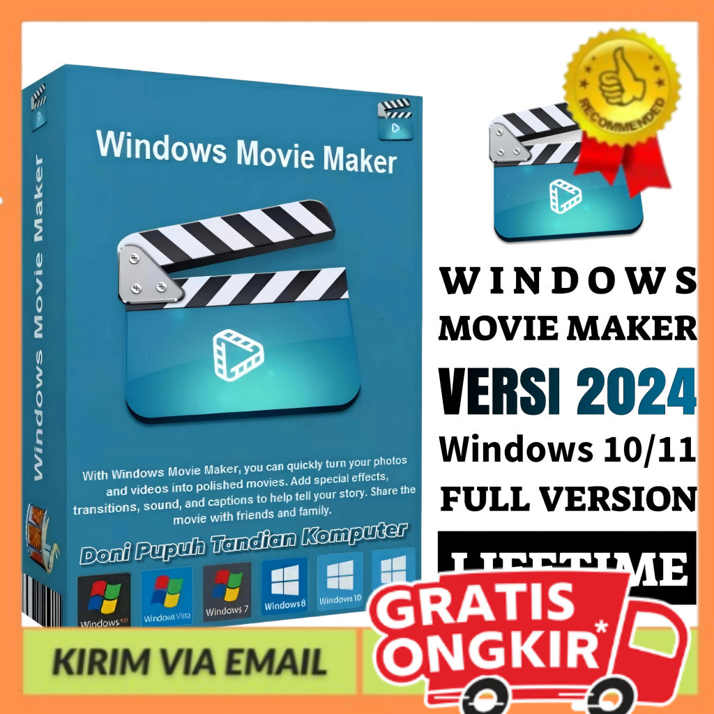 Jual windows movie maker 2024 full version lifetime cara install