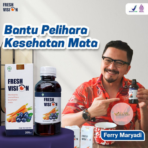 Jual Fresh Vision Original - Multivitamin Madu Atasi Masalah Mata ...