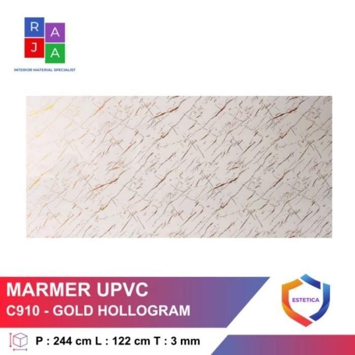 Jual Hodaa UPVC Panel Marmer Pengganti HPL Panel Backdrop TV Harga Per ...