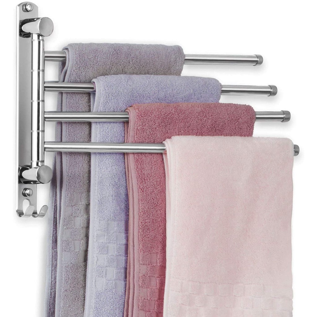 Jual Swivel Towel Racks 180 Degrees Rotation Rack Towel Bar