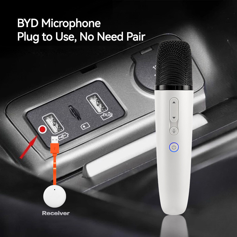 Jual BYD Official factory Car Microphone With Receiver, For Huawei ...