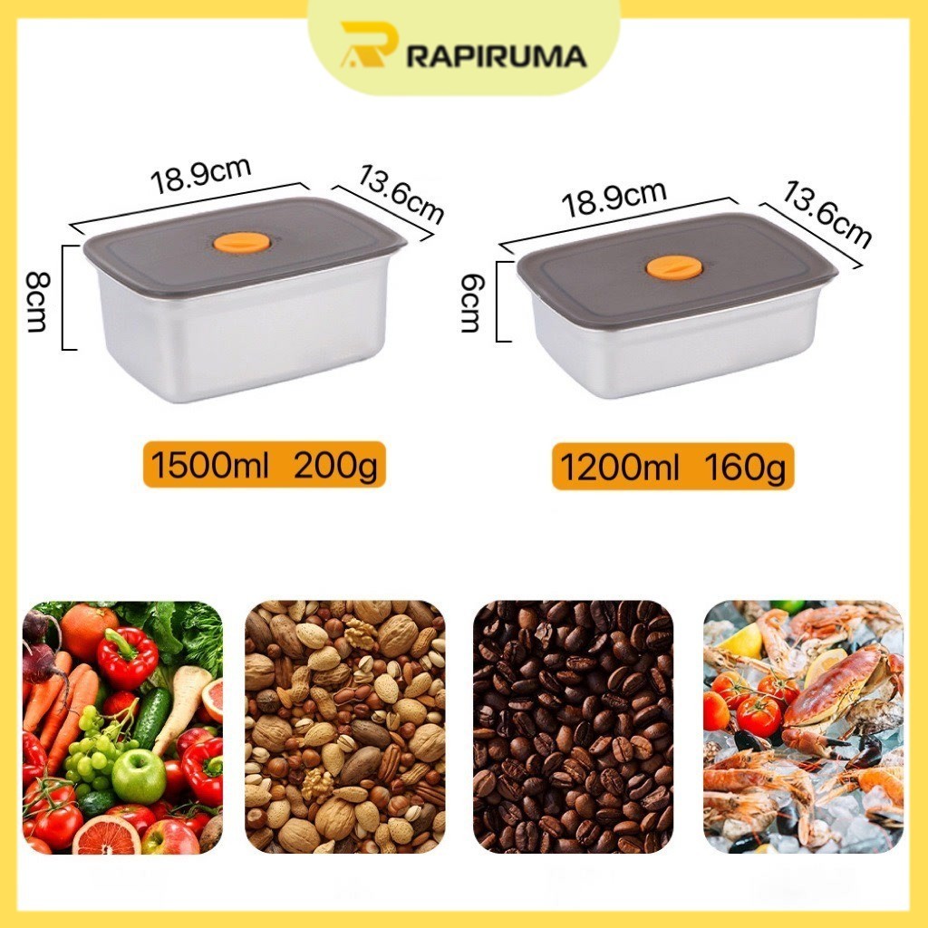 Jual Container Box Tempat Makan Dengan Karet Kedap Udar Anti Tumpah ...