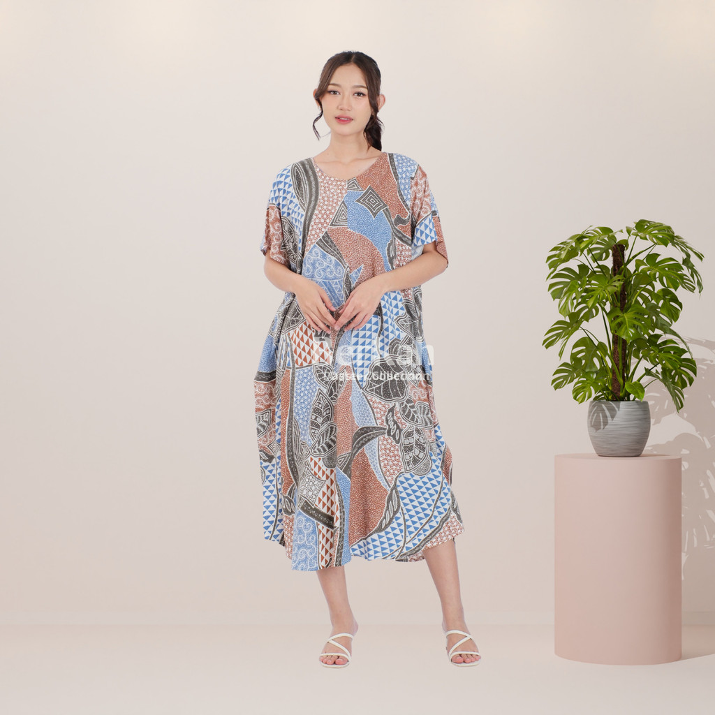 Daster Lowo Bat Rayon Resleting Surya Teja 2