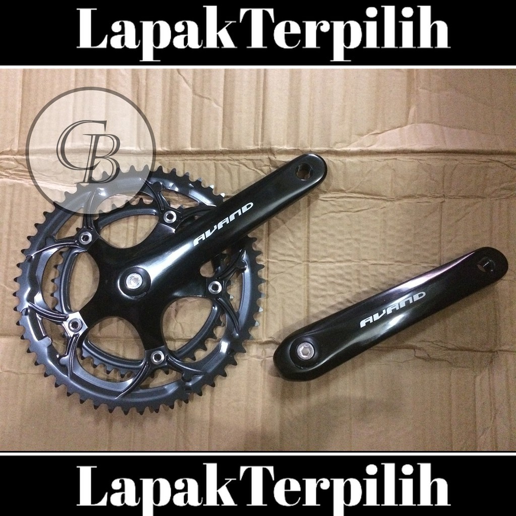 Jual Gir Gear Crank Crank Set Sepeda Balap Roadbike 2 Speed 53T 39T ...