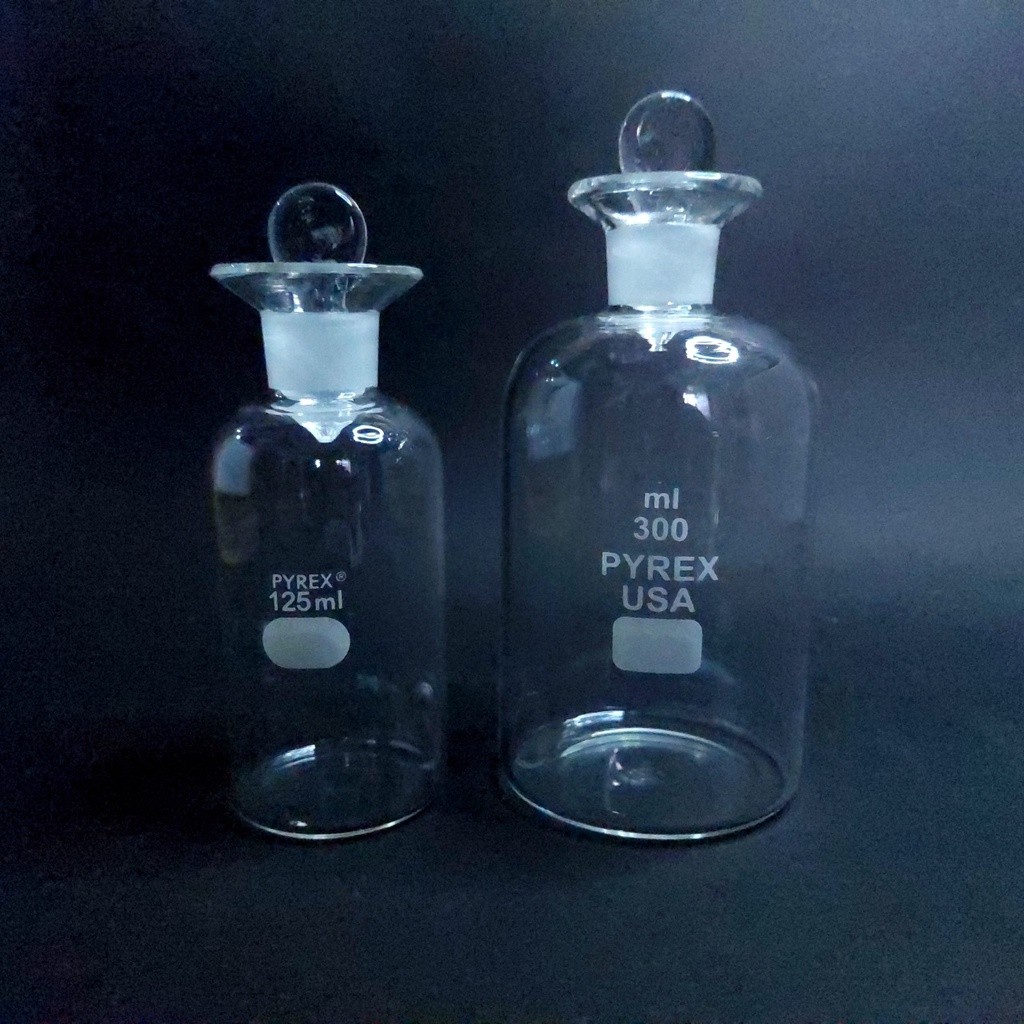 Jual Botol BOD Pyrex 125ml & 300ml | Botol Winkler DO Test / Uji BOD ...