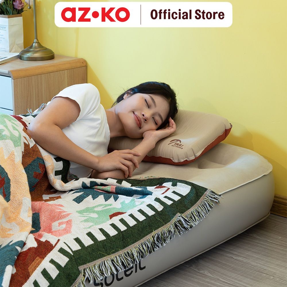 Jual AZKO Soleil Kasur Angin Otomatis Inflatable Twin - Cokelat Khaki ...