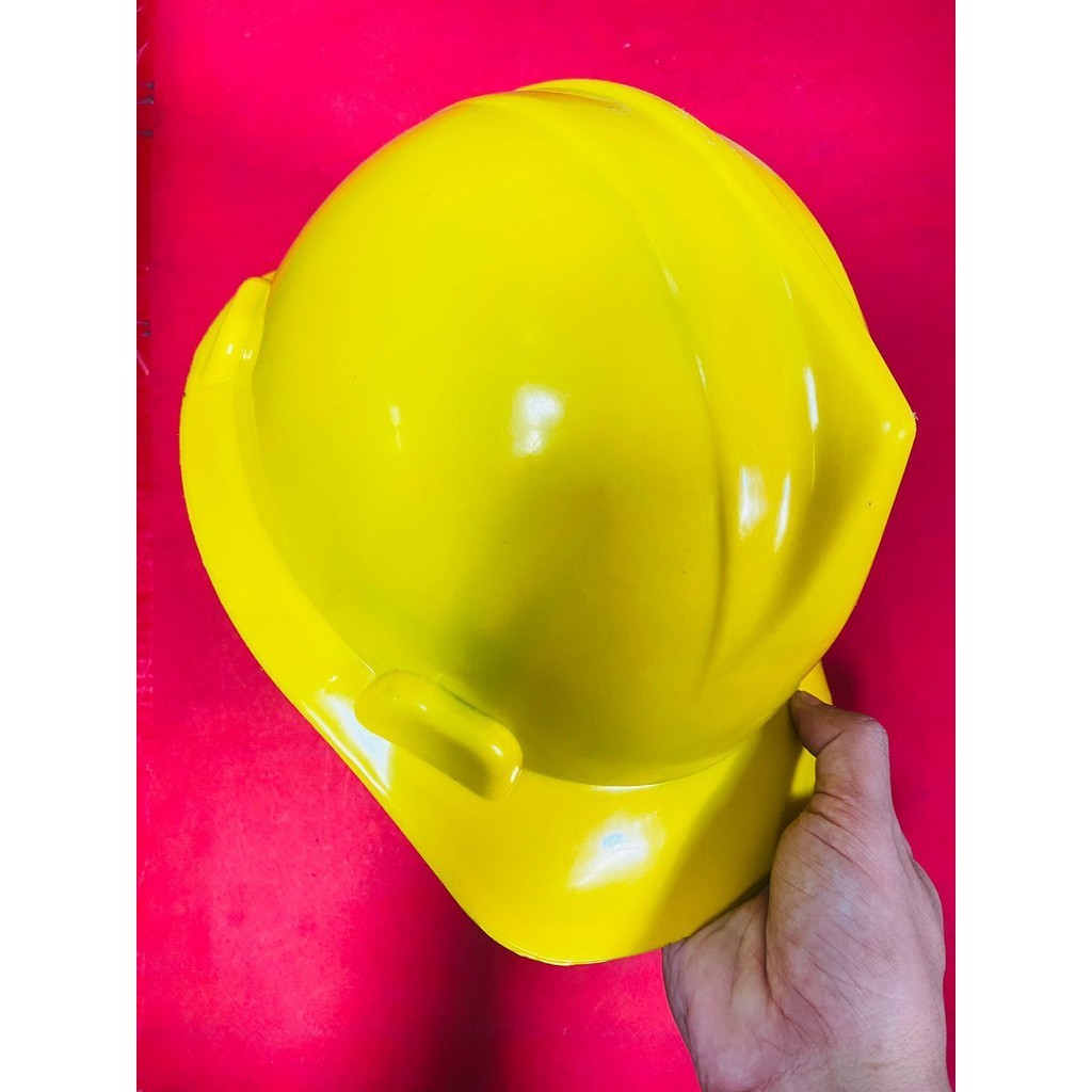 Jual Helm proyek berwarna kuning safety dilengkapi iner+tali dagu ...
