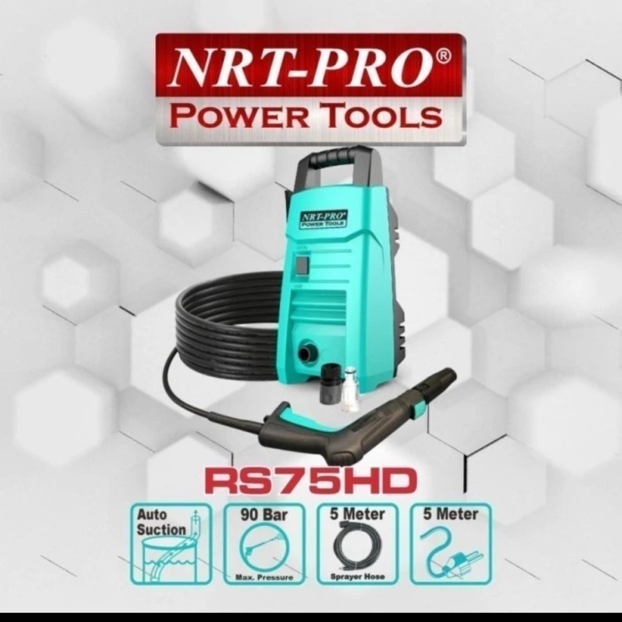 Jual NRT-PRO RS 75 HD Mesin Jet Cleaner - Mesin Cuci Mobil Motor AC ...
