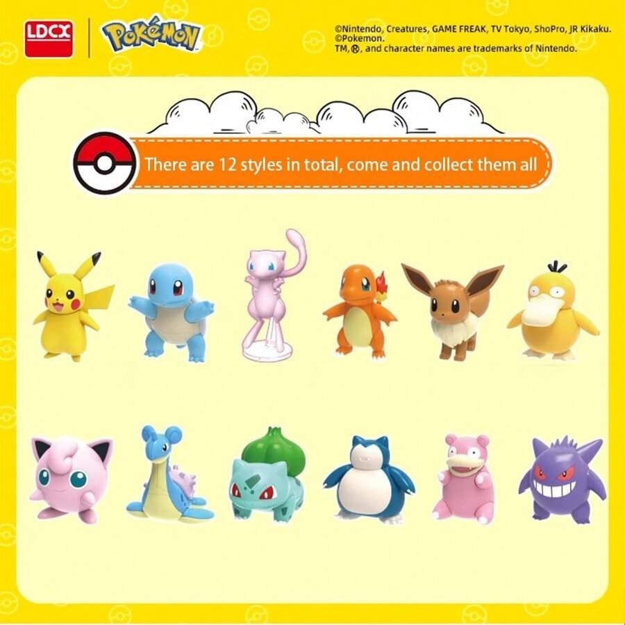 Jual Pokemon DEFORMATION with Pokeball LDCX Figure Cartoon Pokemon Doll ...