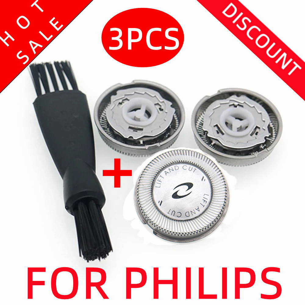 Jual 3pcs Replacement head razor blade for Philips shaver HQ3 HQ4 HQ54 ...