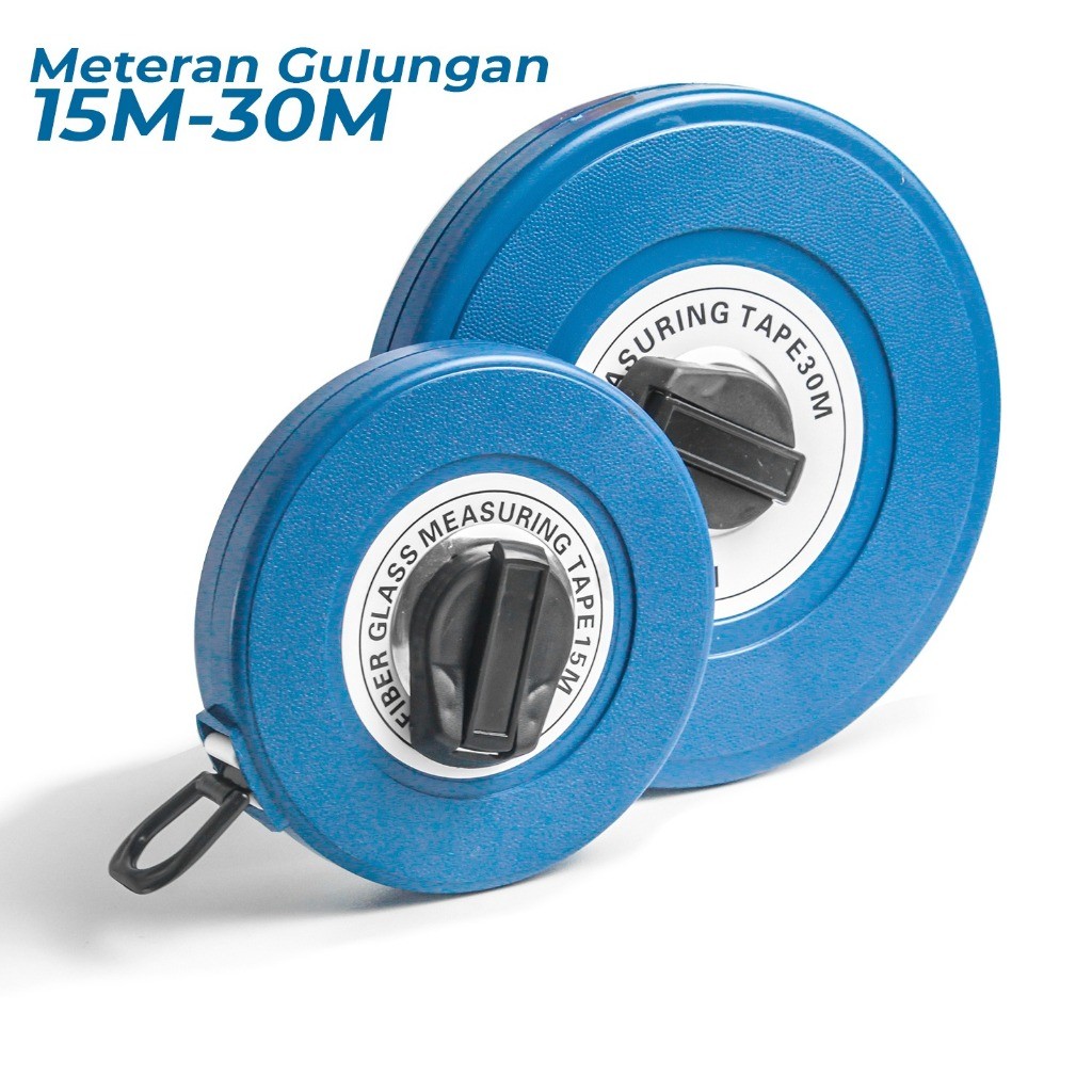 Jual Meteran Gulung Fiber Roll 15M/30M -6671 | Shopee Indonesia