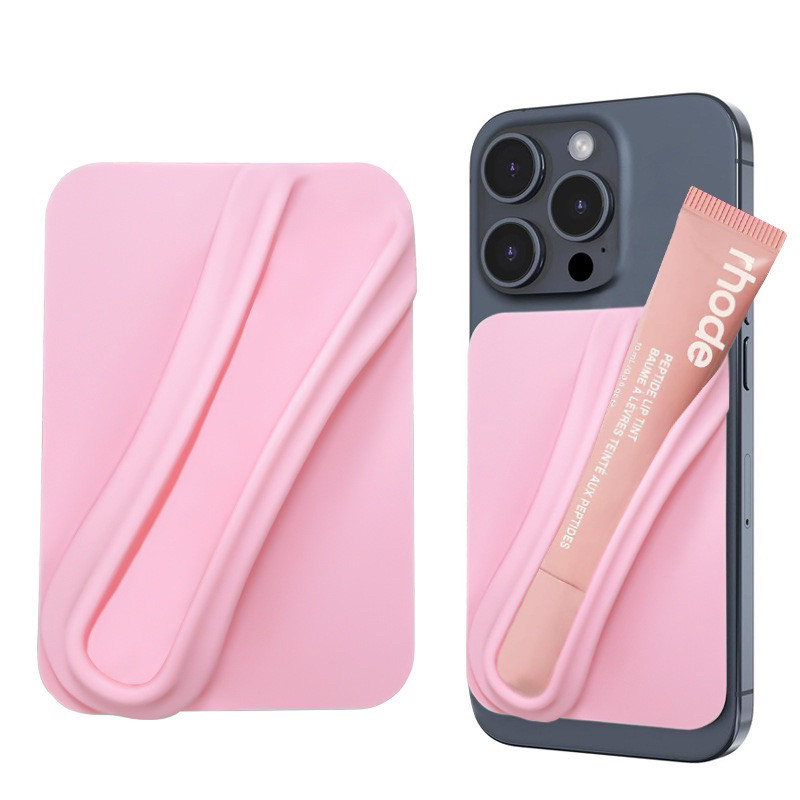 Jual Lip Socket Phone Holder Case Lip Gloss Balm Silicone Rhode