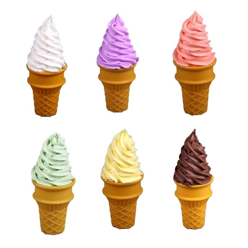 Jual Fake Ice Cream Model Display Sample Simulation Model Dessert Props ...