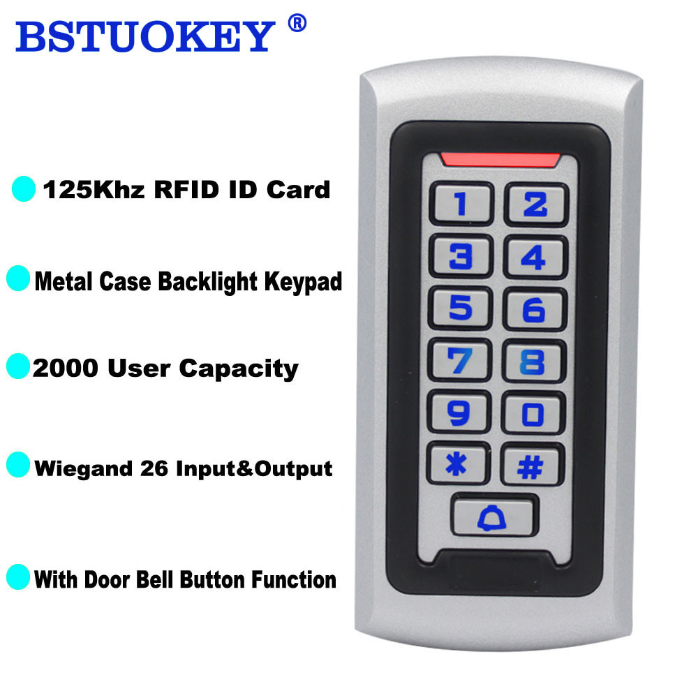Jual Metal Case 125Khz RFID Pasword Keypad Access Control System ...