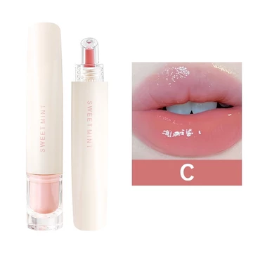 SWEET MINT Mirror Water Lip Gloss Protective Essence Moisturizing Lip Balm Lip Tint Watery Lip