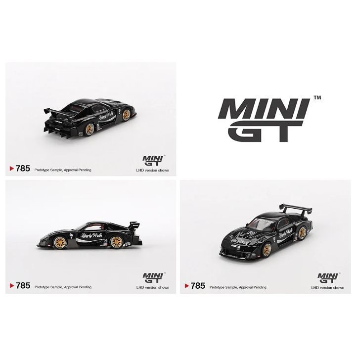Jual MINI GT MAZDA RX-7 LBWK LB-SUPER SILHOUETTE LIBERTY WALK BLACK 785 ...