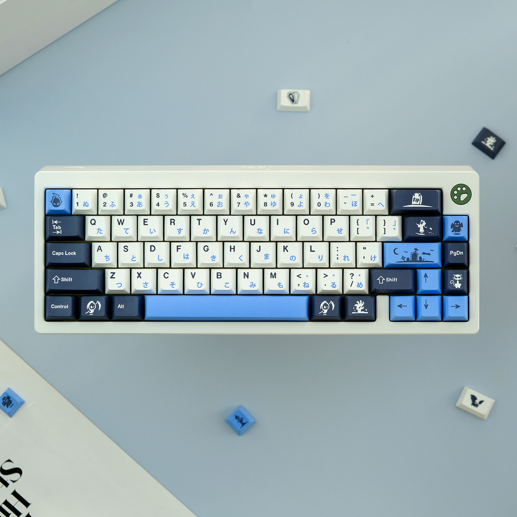 Jual 135 Keys GMK Midnight Keycaps Cherry Profile PBT Dye Sublimation ...