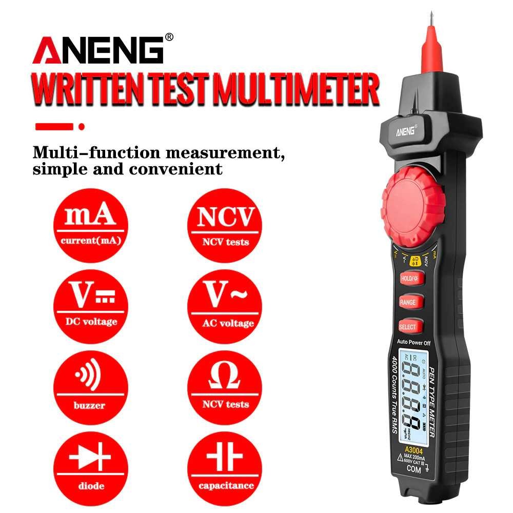 Jual HomeElectric Digital Multimeter Voltage Tespen Tester Pen - A3004 ...