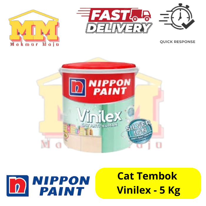 Jual Cat Tembok Vinilex 5kg Nippon Paint | Shopee Indonesia