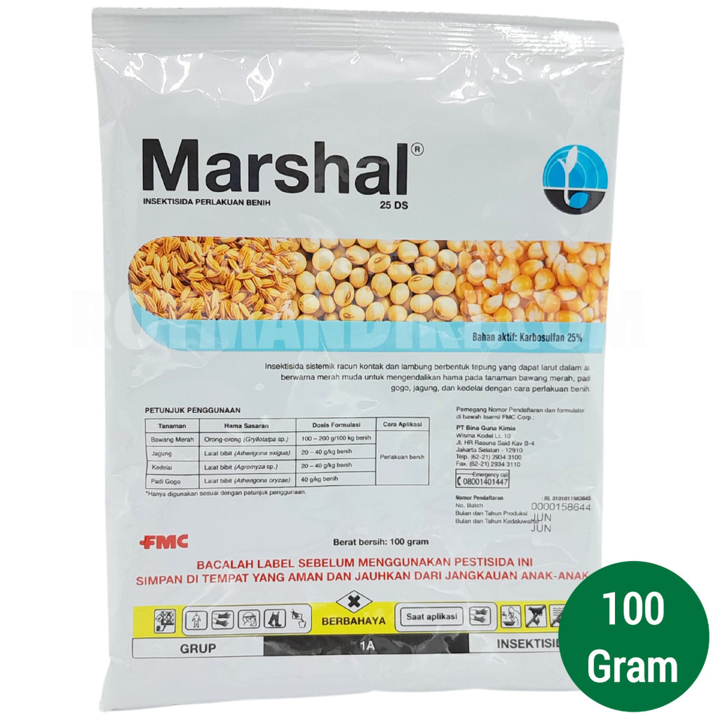 Jual Insektisida Marshal 25DS @100 gram | Shopee Indonesia