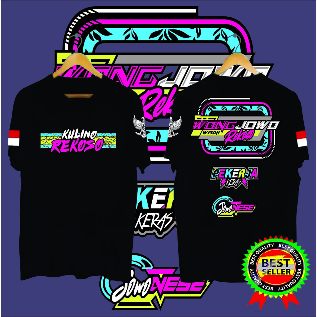 Jual KAOS PRIA KULINO REKOSO PEKERJA KERAS | SIMPLE, DINAMIS, DAN ...