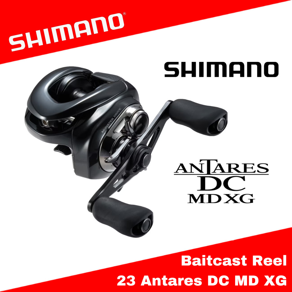 Jual Shimano Baitcasting Reel 23 Antares DC MD XG (Left Handle
