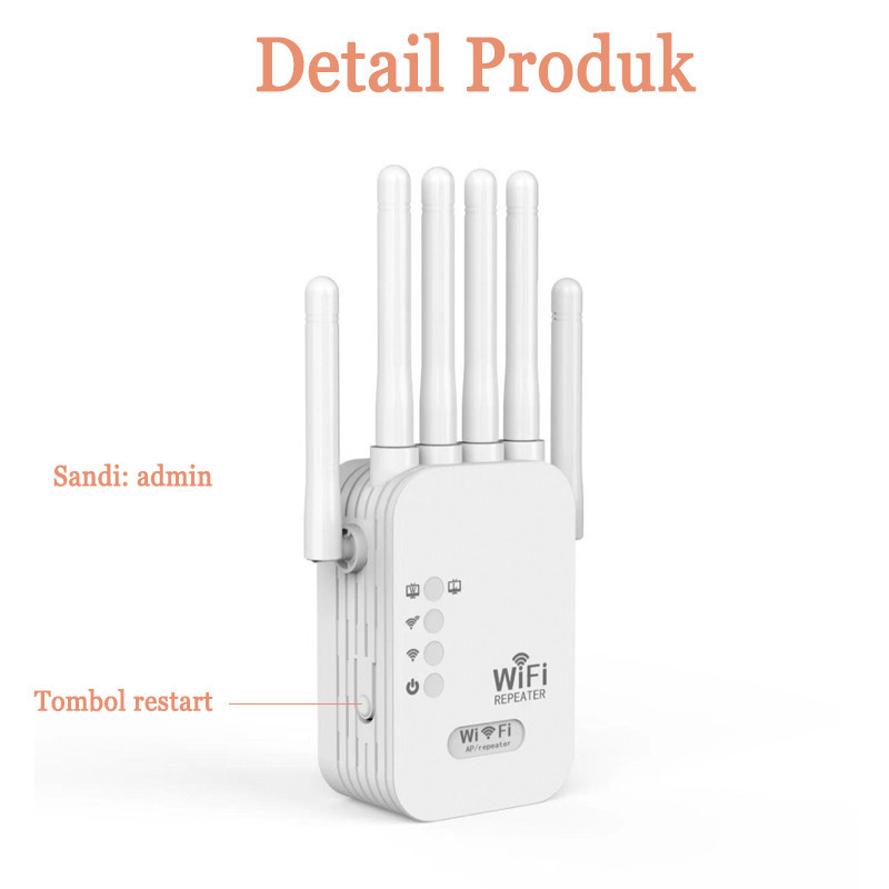 Jual Pengulang Ekstensi Sinyal WIFI 6 Pengulang Antena | Shopee Indonesia