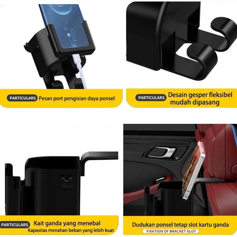 Jual Gantungan Mobil Botol HP Tas Dan Minuman / Holder Botol HP ...