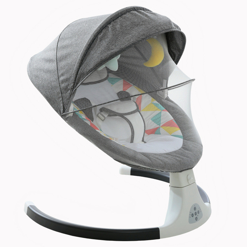 Jual Baby Electric Rocking Chair Newborns Child Sleeping Cradle Bed ...