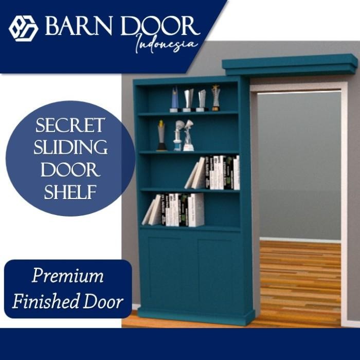 Jual Pintu Geser Rahasia, Secret Sliding Door, Pintu Rak Geser Pintu ...