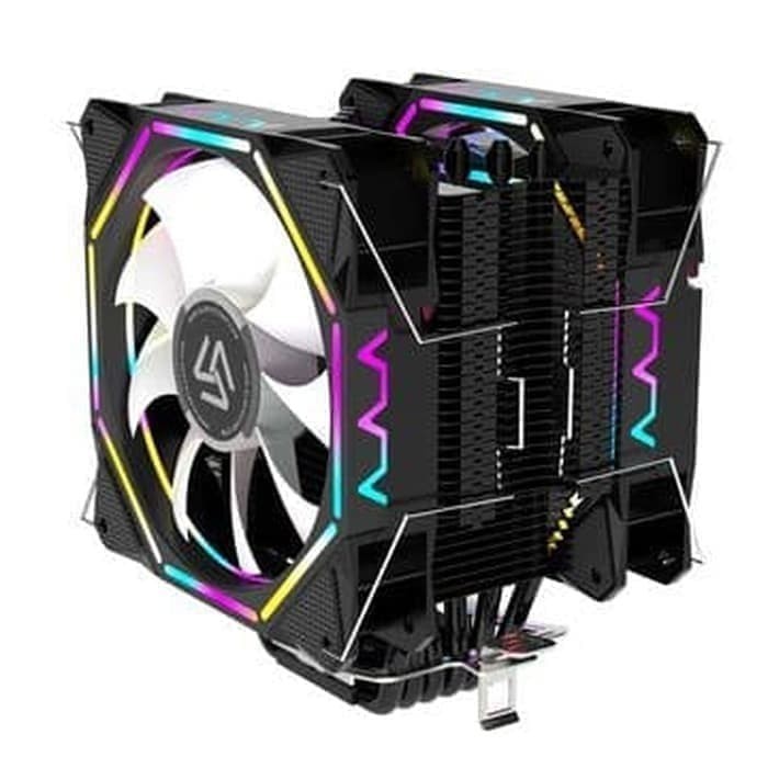 Jual Alseye EL120D Rainbow RGB - Dual Fan CPU Cooler | Shopee Indonesia