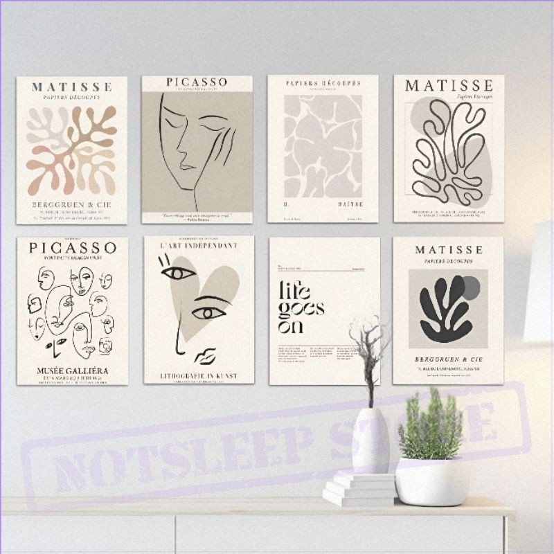 Jual Custom Posters 20x30 Frame Kayu MDF - Hiasan kamar aesthetic cewek ...