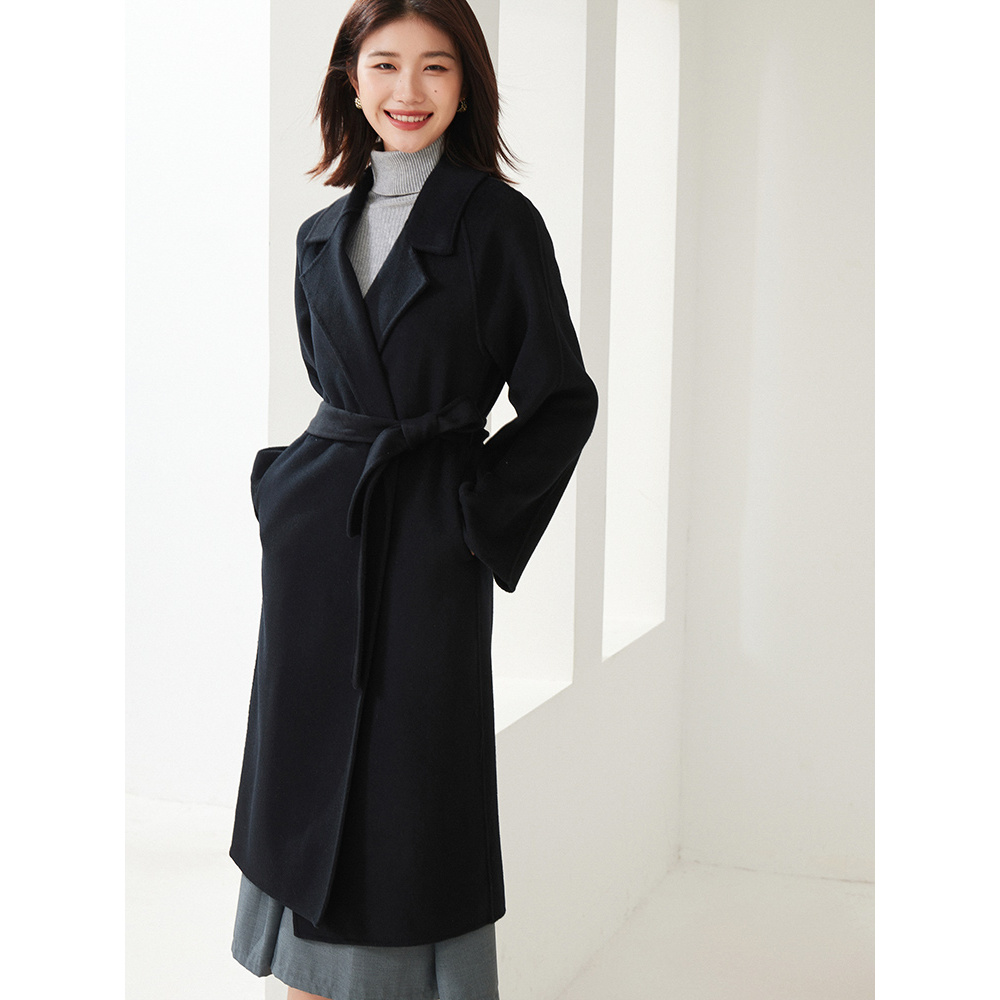 Jual Jas Long Coat Wanita Korean Style Blazer Wanita Panjang Atasan