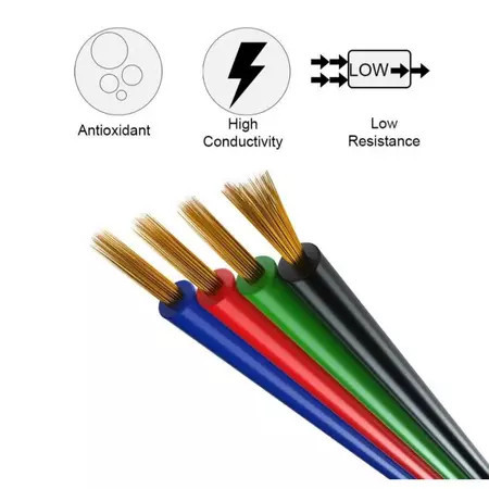 Jual (1 M) Kabel RGB 2 Pin 3 Pin 4 Pin 5 Pin 6 Pin Serat Tebal Kabel ...