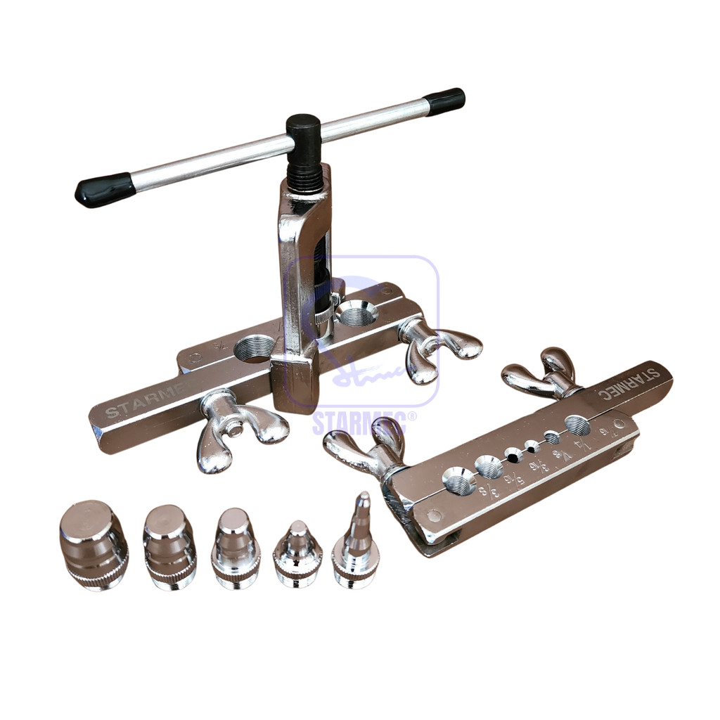 Jual Flaring Tool AC & Swaging Tool Pipa AC 275 Set Starmec | Shopee ...