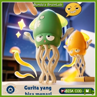 Mainan Gurita Menari Siap &COD - Gurita Menari Ajaib yang Lucu, Mainan Anak dengan Lampu dan Musik - Hadiah Ulang Tahun untuk Anak