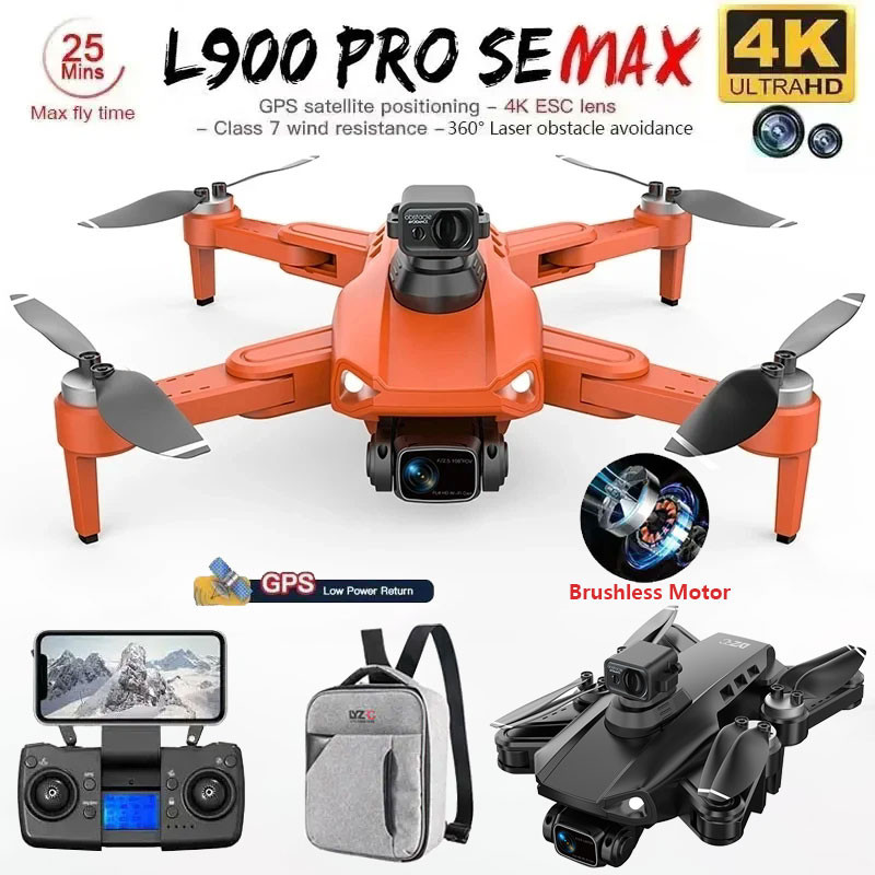 Jual L900 Pro SE MAX GPS Drone 4K Professional Dual HD Camera 5G WIFI ...