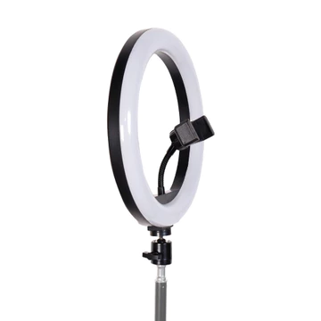 Lampu Ring Light 120 LED 10W Dimmable 2700 7000K 10Inch